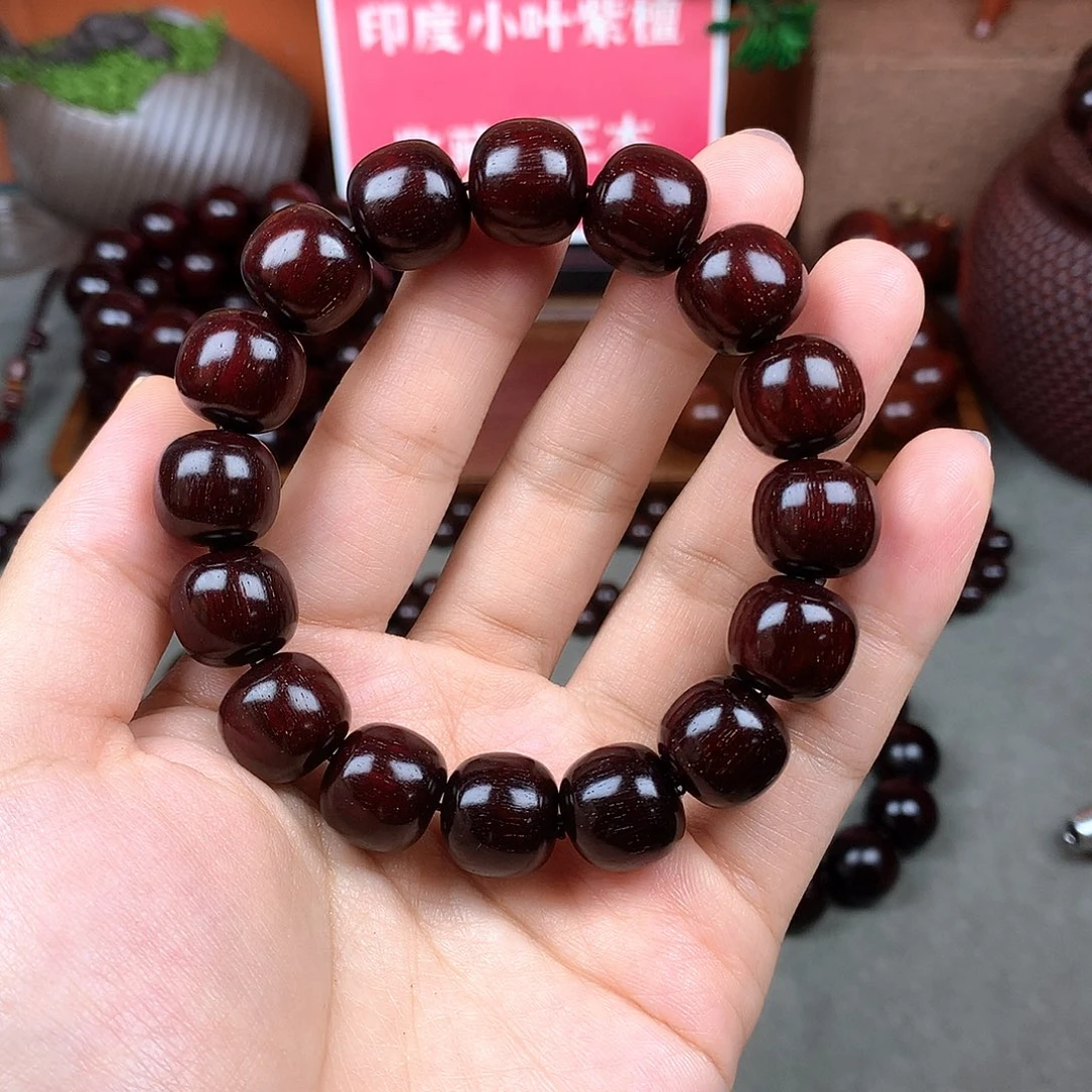 木宝阁小叶紫檀手串，尺寸1314mm（现货实拍）