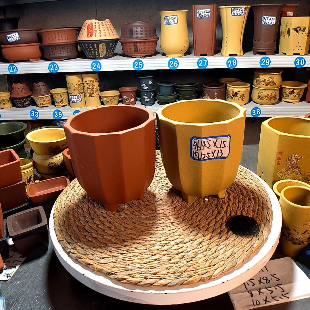 宜兴紫砂紫砂花盆