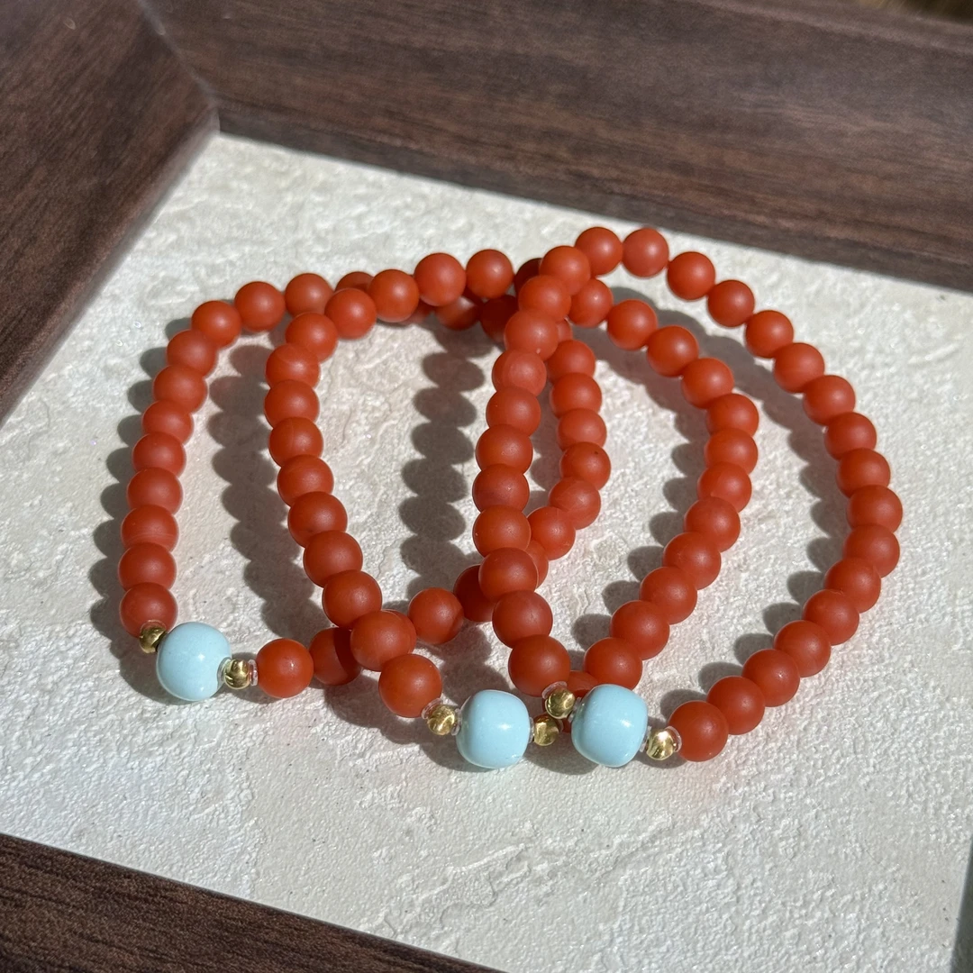 【小院甄选】保山南红约6-7mm 多样性发一件 2471ELQ