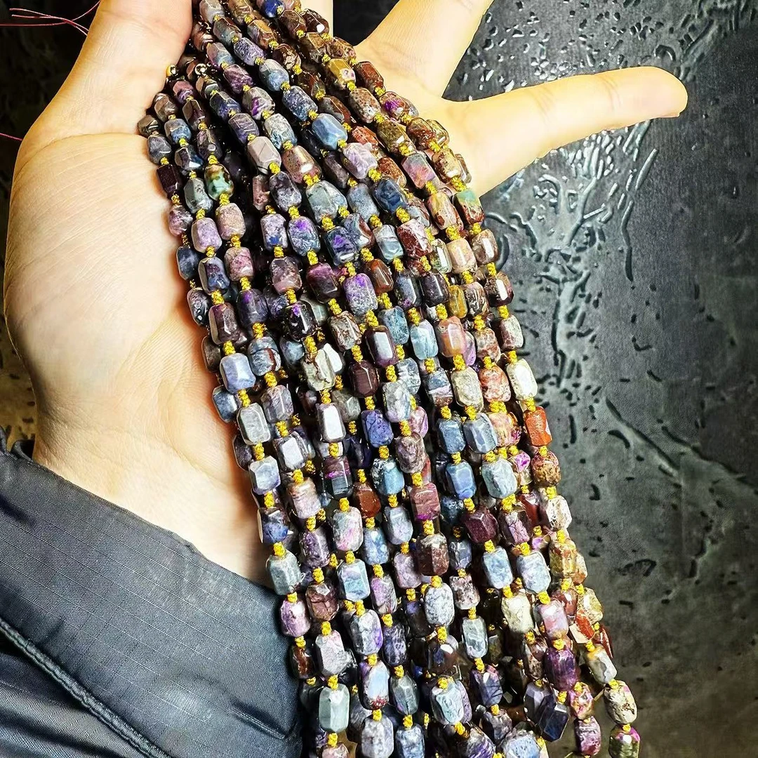 【皇后甄选】C122203 幻彩缤纷钻切项链-多样性发一