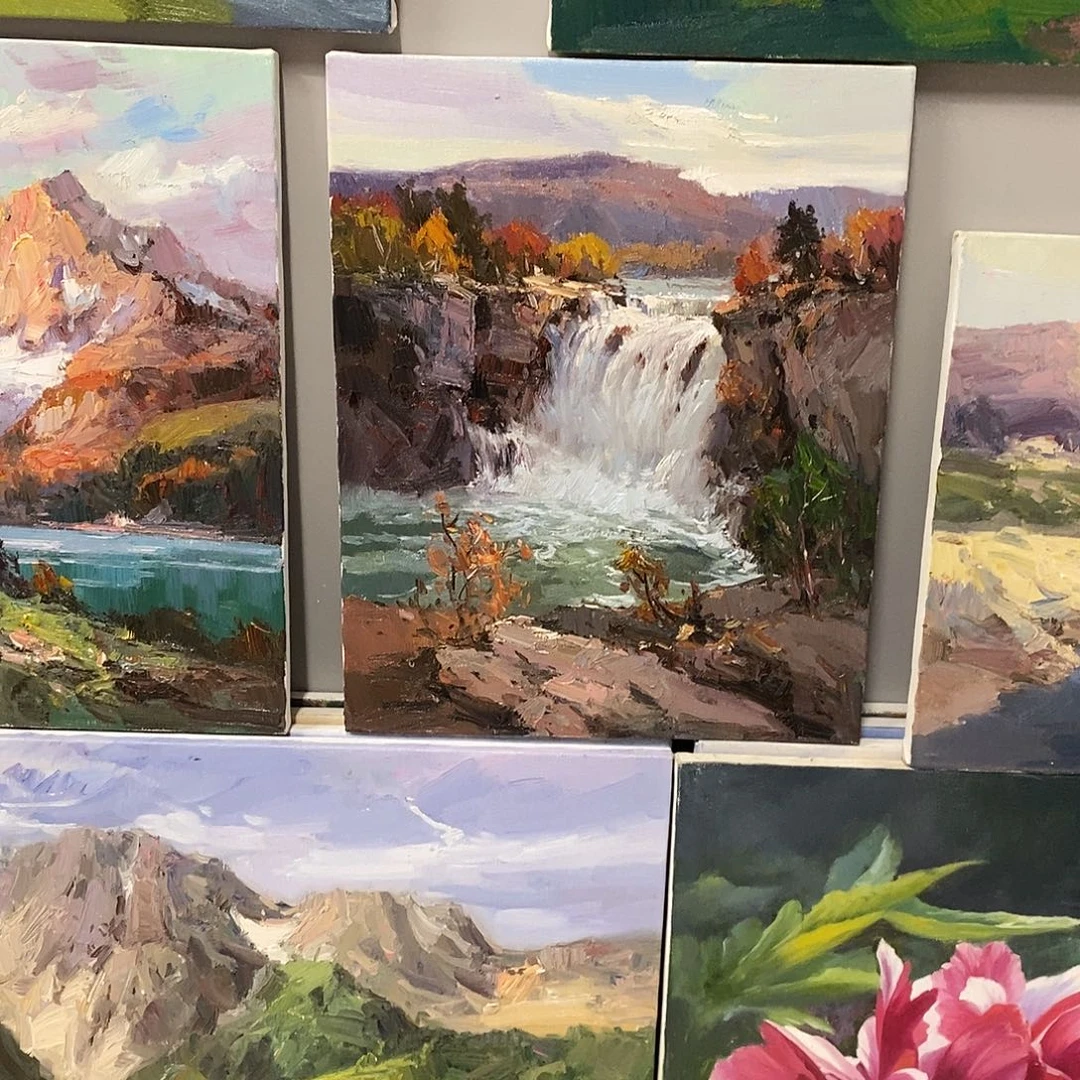 油画画芯尺寸40x50cm