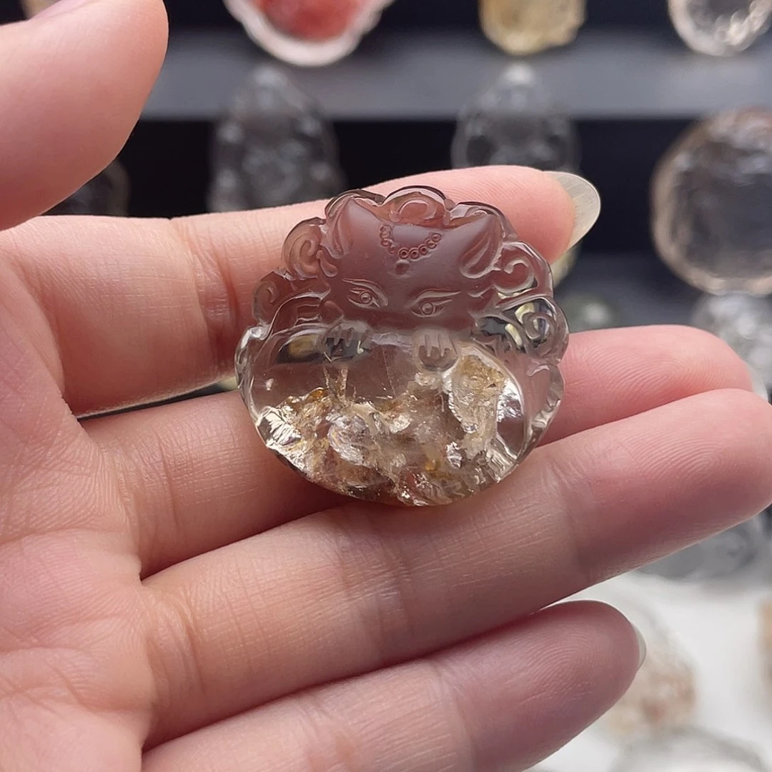 未镶嵌吊坠(不含链)水晶吊坠