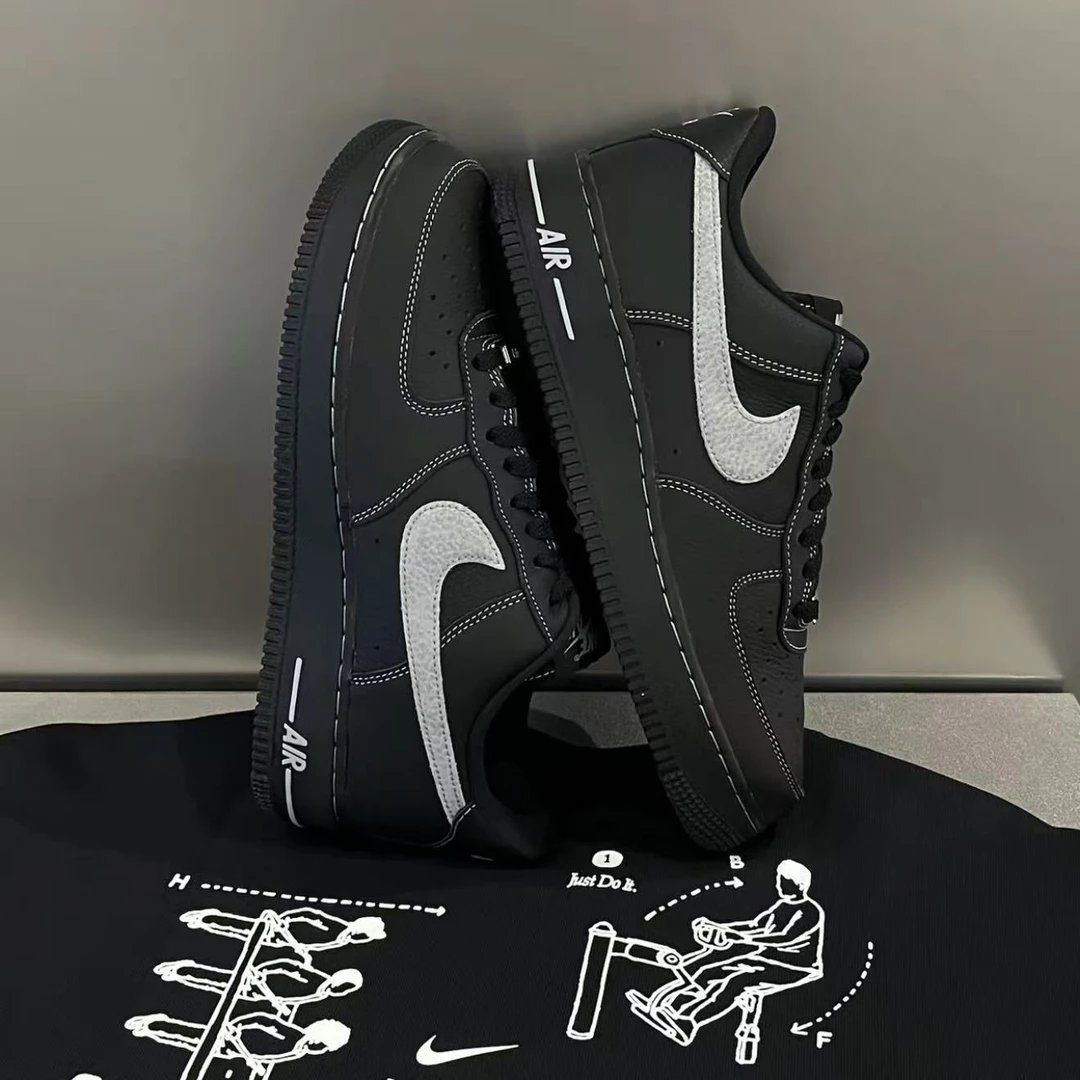 NIKE/耐克【流光风】 男子低帮经典空军一号休闲运动鞋 HQ2037006