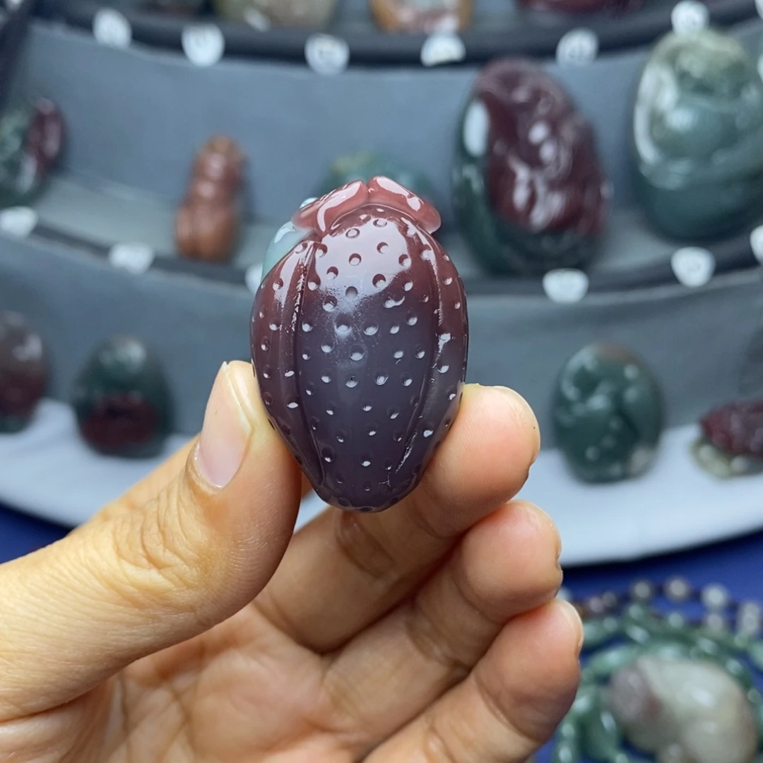 玛瑙/玉髓未镶嵌吊坠(不含链)