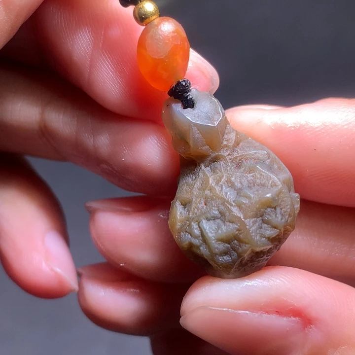 未镶嵌玛瑙/玉髓珠宝半成品