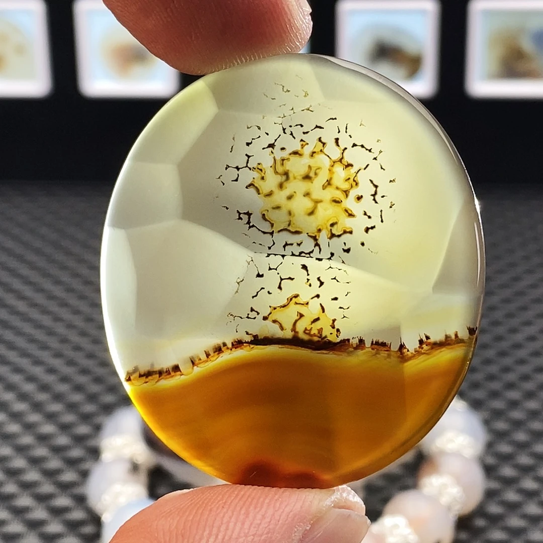 玛瑙/玉髓未镶嵌吊坠(不含链)85