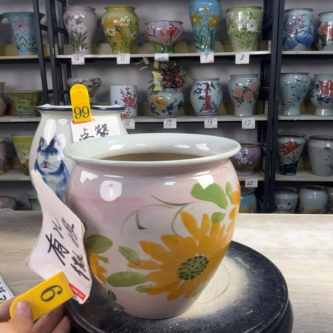 1tc景德镇陶瓷花盆