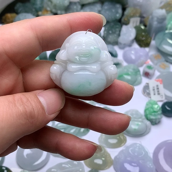 翡翠未镶嵌颈饰天然翡翠