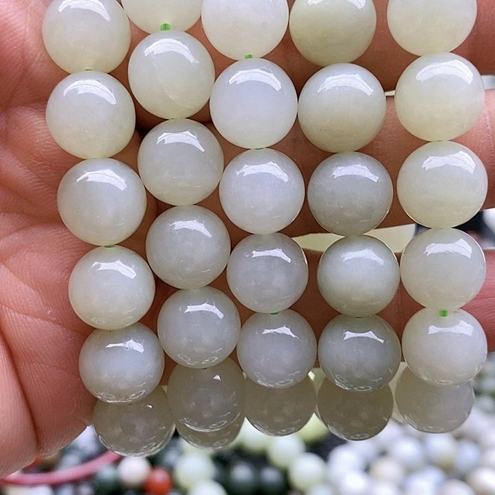 【闪购商品】手链未镶嵌和田玉12晴水拍一发一