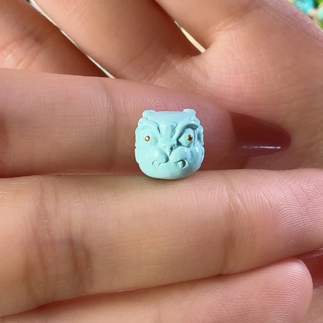 绿松石未镶嵌吊坠(不含链)