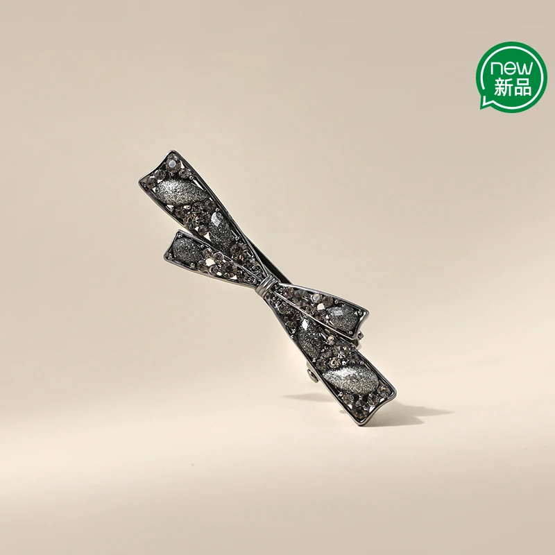 CHIMERA/奇美拉蝴蝶结发夹镶水钻刘海夹侧边夹网红头饰发卡