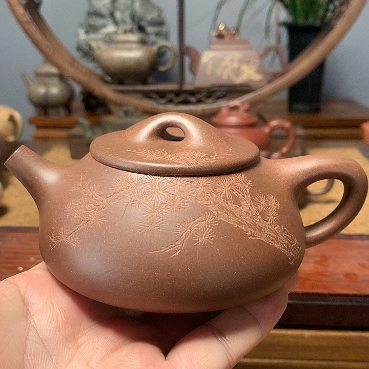 茶壶紫砂景舟石瓢