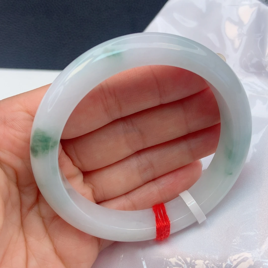 未镶嵌手镯翡翠57圈