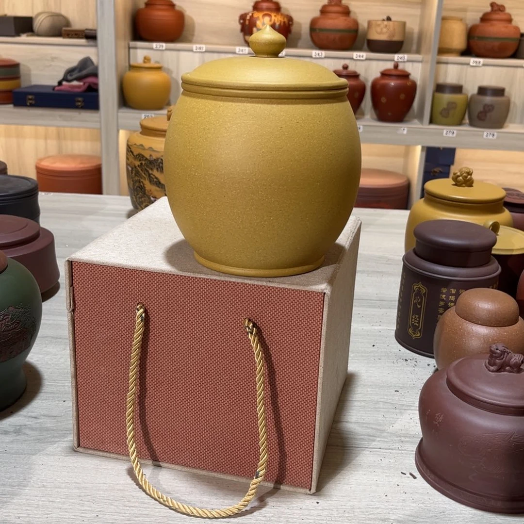 紫砂茶叶罐紫砂的制作