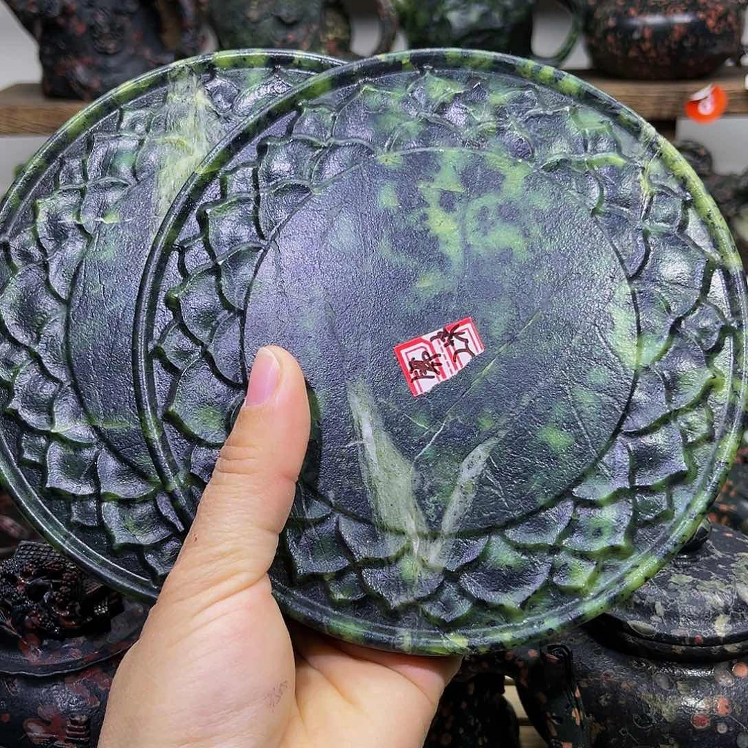 石材藏玉药王石2块瑕