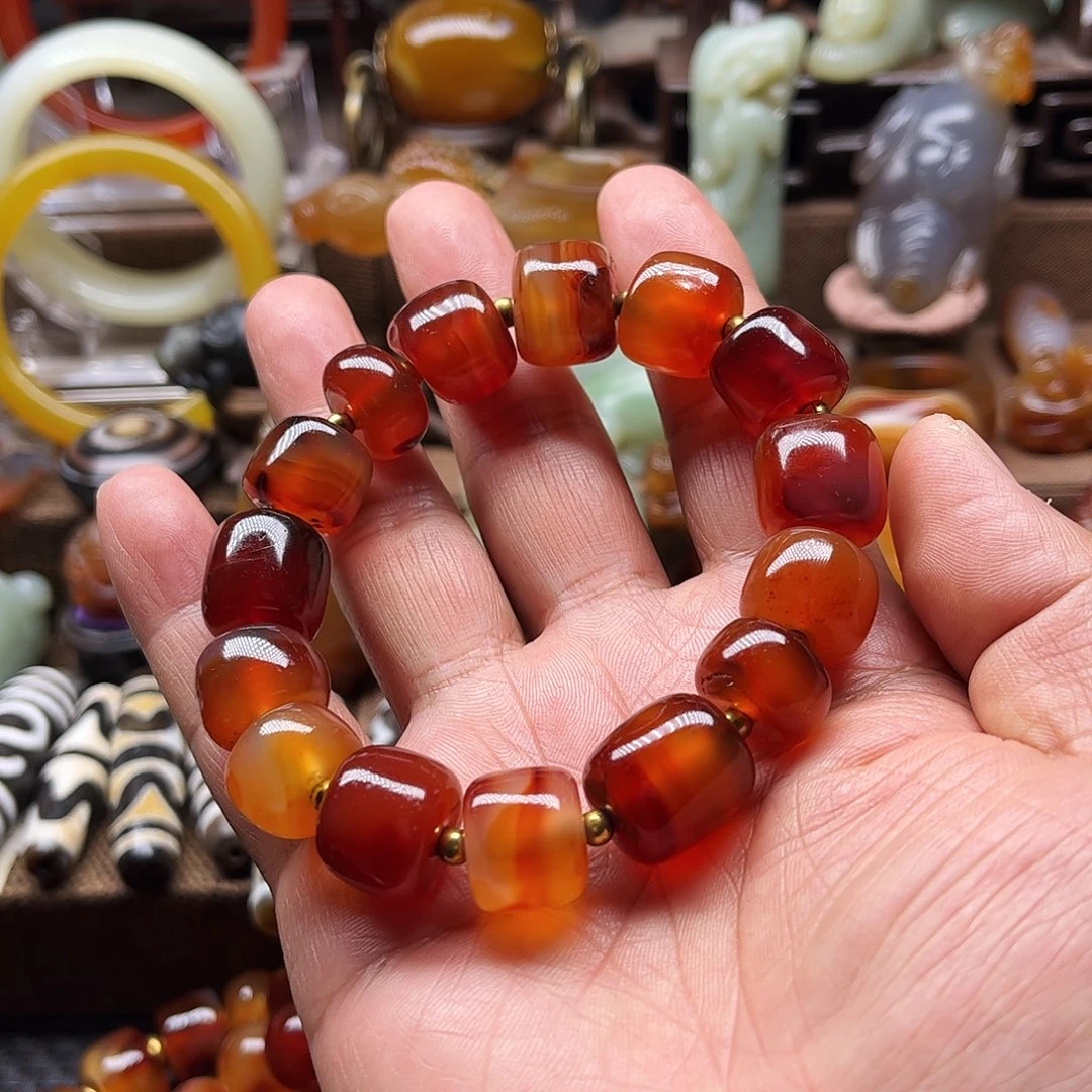 玛瑙/玉髓未镶嵌车挂