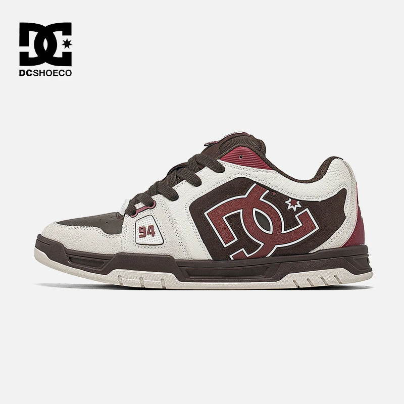 DCSHOES STANE PRO 慕斯棕运动板鞋男秋季休闲滑板鞋潮流透气男鞋