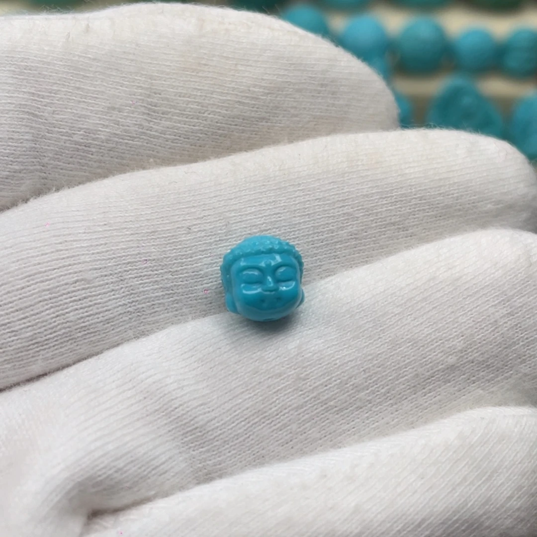 绿松石未镶嵌颈饰卡8