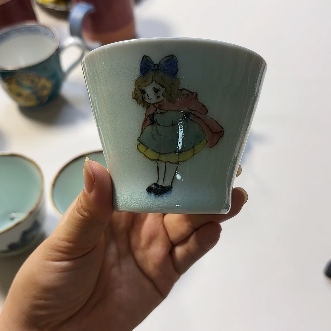 瓷chico 手握杯