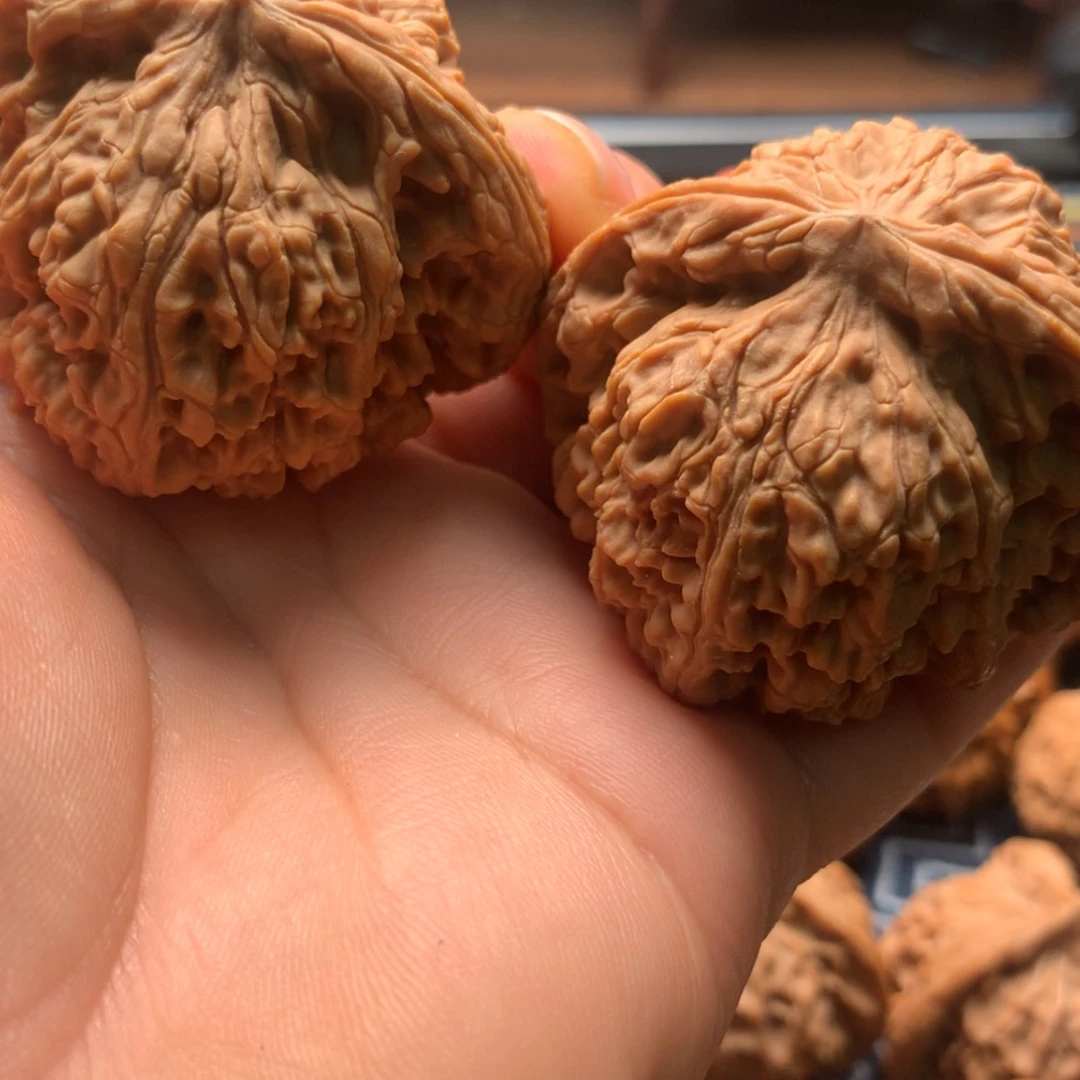 【闪购商品】把件文玩核桃风***狼南疆48