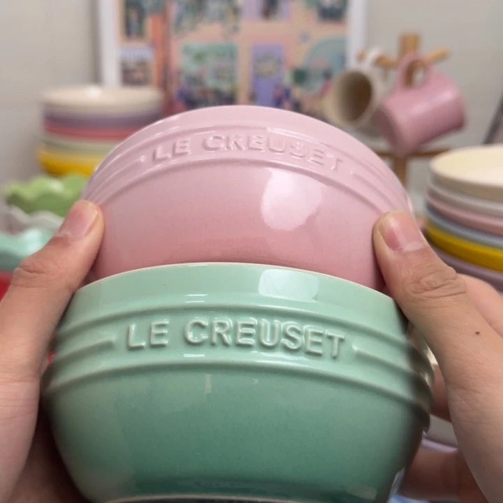 微瑕2个韩式面碗400毫升