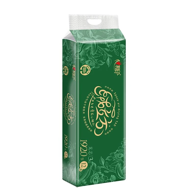 心相印绒立方三层无芯卫生纸12卷