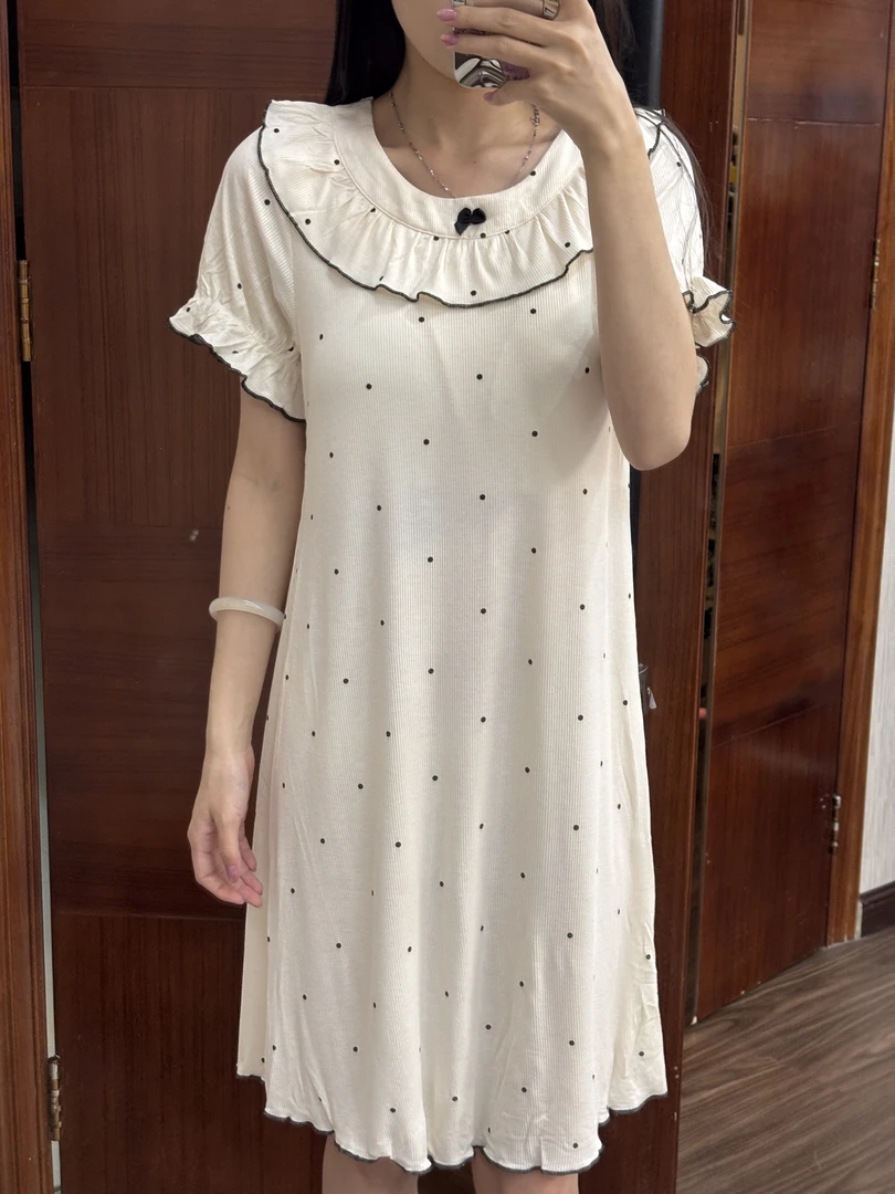 XME女士夏季舒适透气睡裙2867