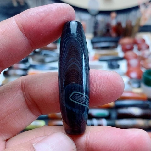 玛瑙/玉髓颈饰合金