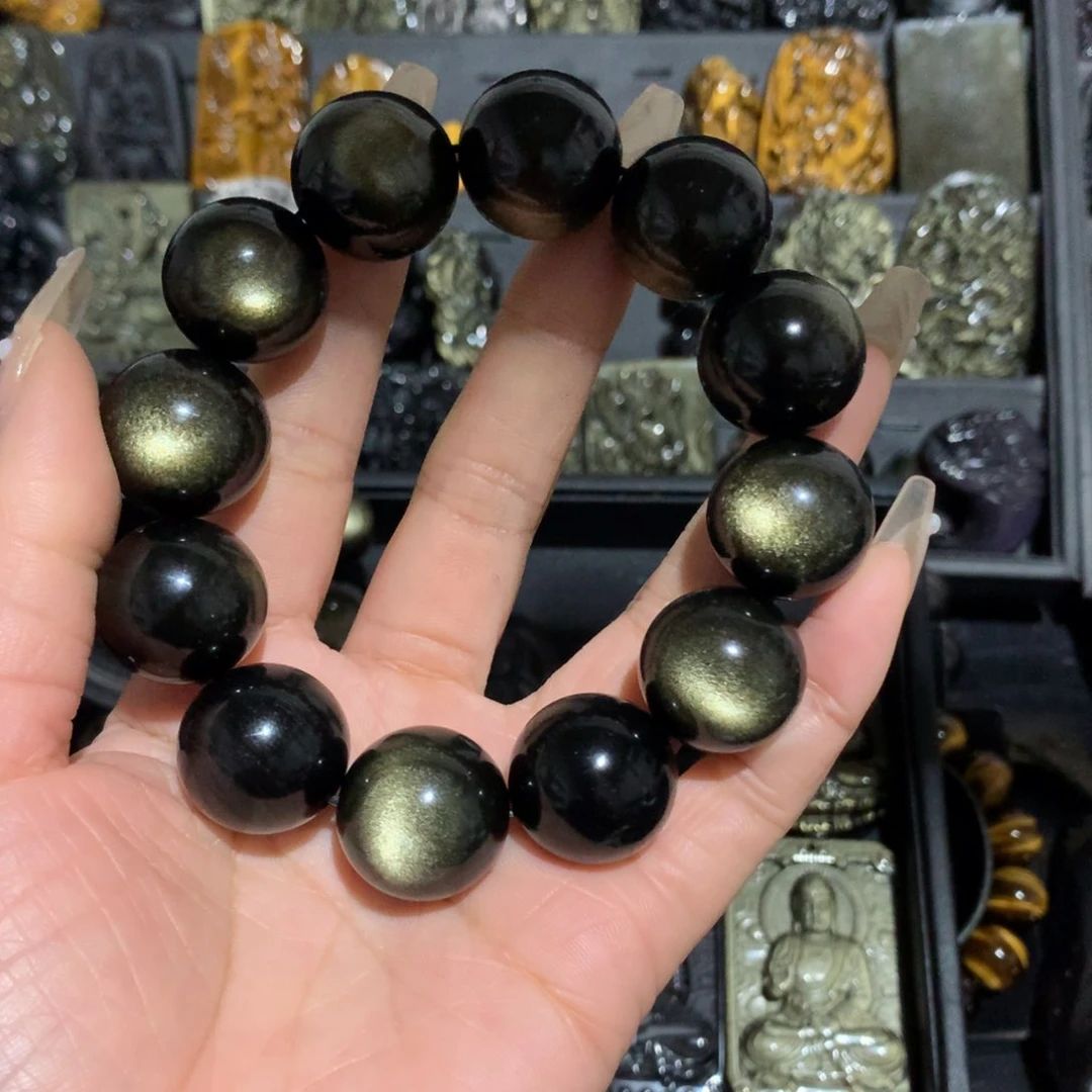 黑曜岩手链未镶嵌M****k