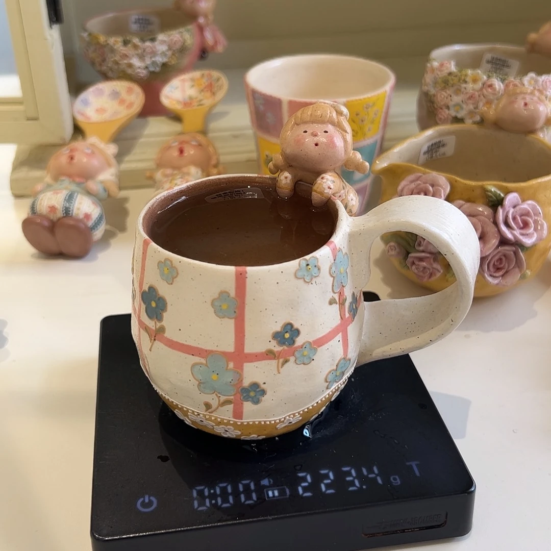 陶瓷艺术223毫升手作喵树