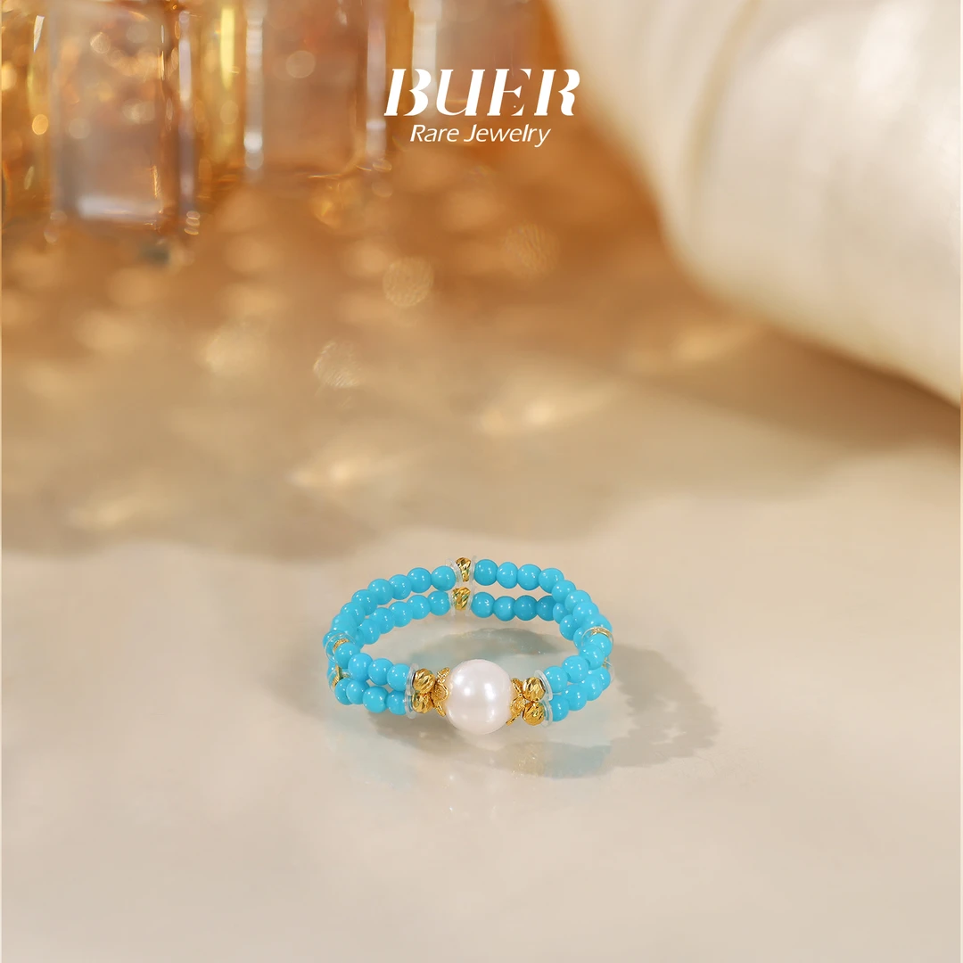 【不二】睡美人蓝松DIY戒指