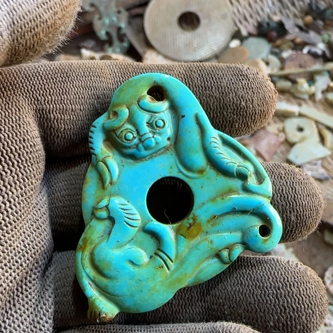 和田玉（糖玉）未镶嵌挂件