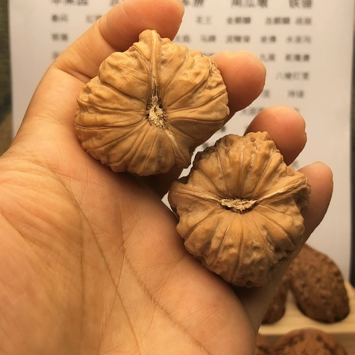 把件文玩核桃南瓜墩，边40