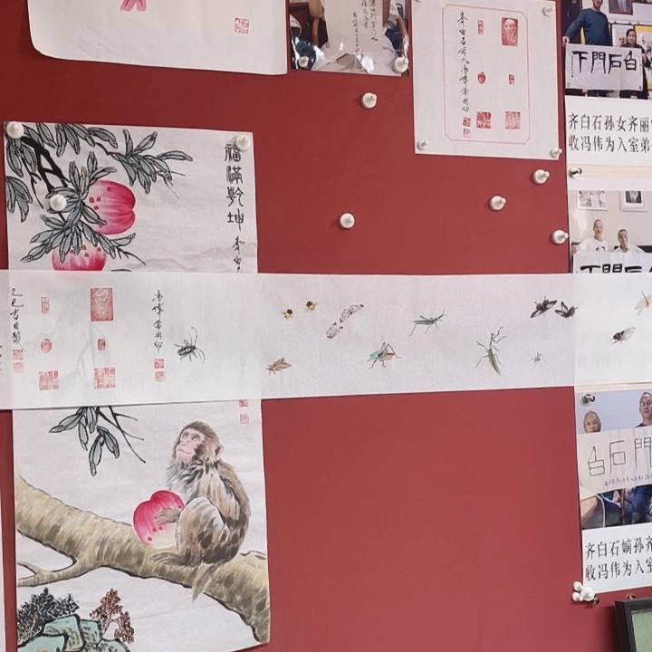 国画冯老师手绘作品