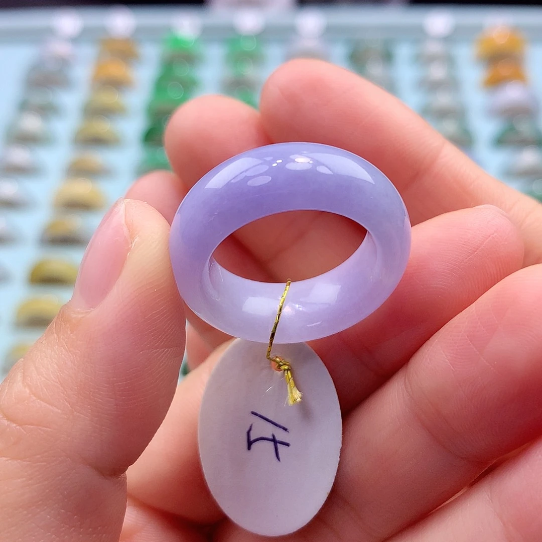 未镶嵌戒指翡翠15圈