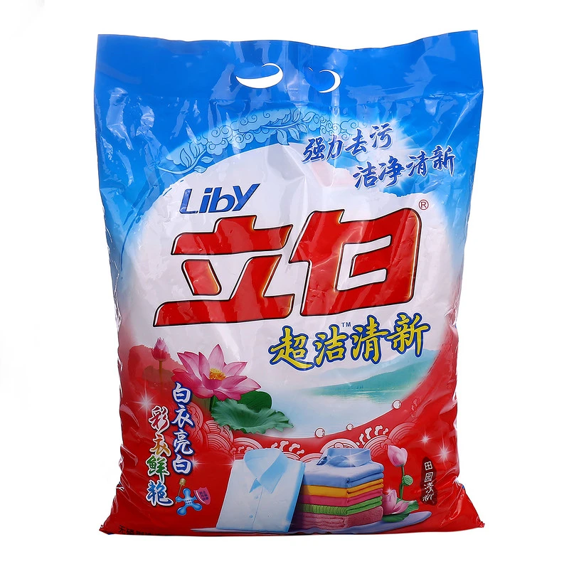 立白超洁清新洗衣粉 4千克