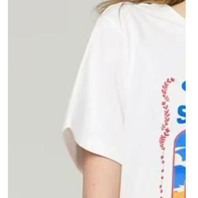 大庆仓 圆领T恤短袖 货号陆家小姐姐15号款