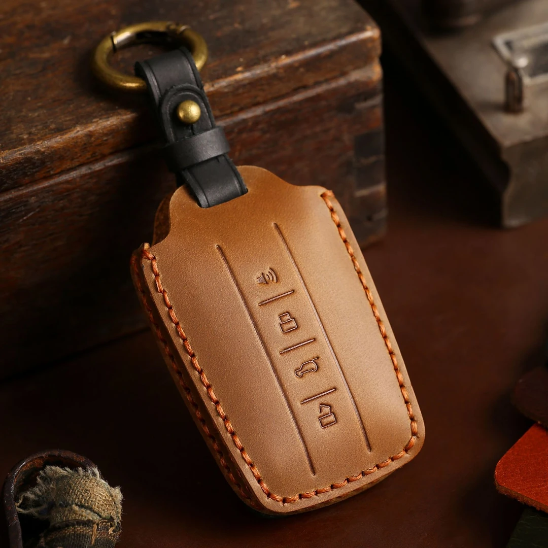 真皮钥匙套适用于长城魏派新坦克300钥匙包纯手工汽车用品钥匙套