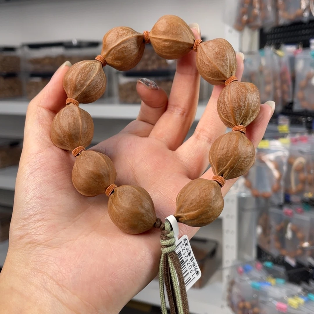 博***工手串/手链橄榄核22.5 26梅林铁核