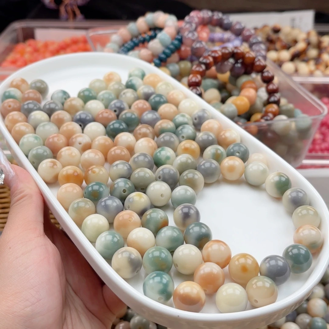 白玉菩提吊坠wq14.5mm30颗。莫兰德干磨瓜皮