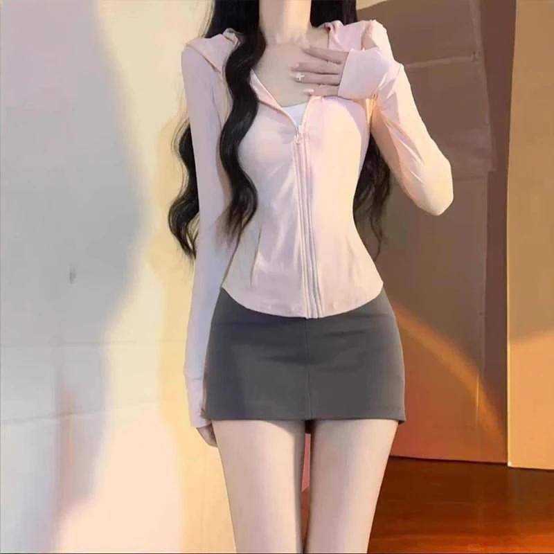 2025新款防晒衣小个子显瘦修身洋气时尚高级感女款长袖防晒服薄款