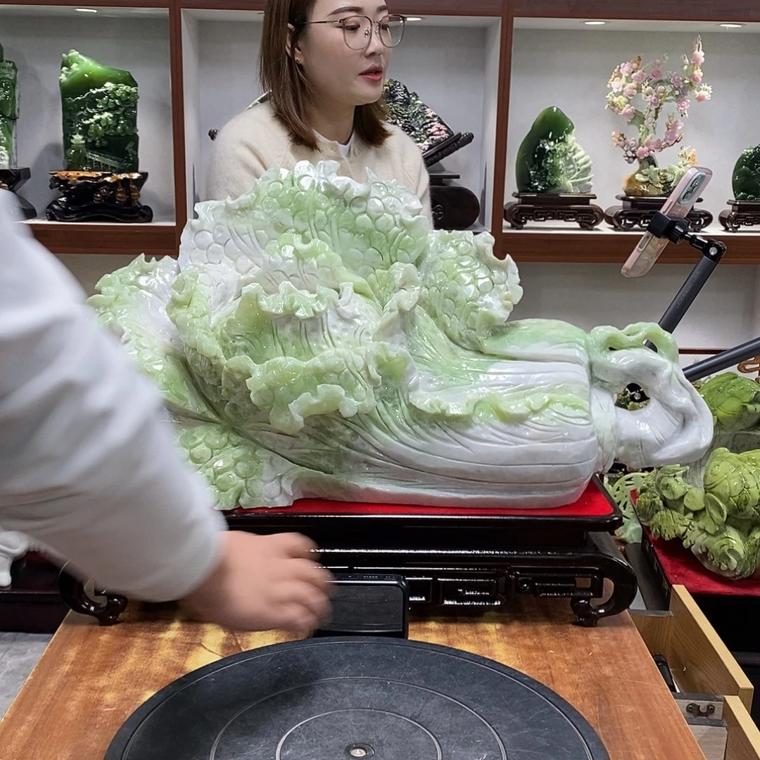 c***田玉山水摆件 玄关摆件