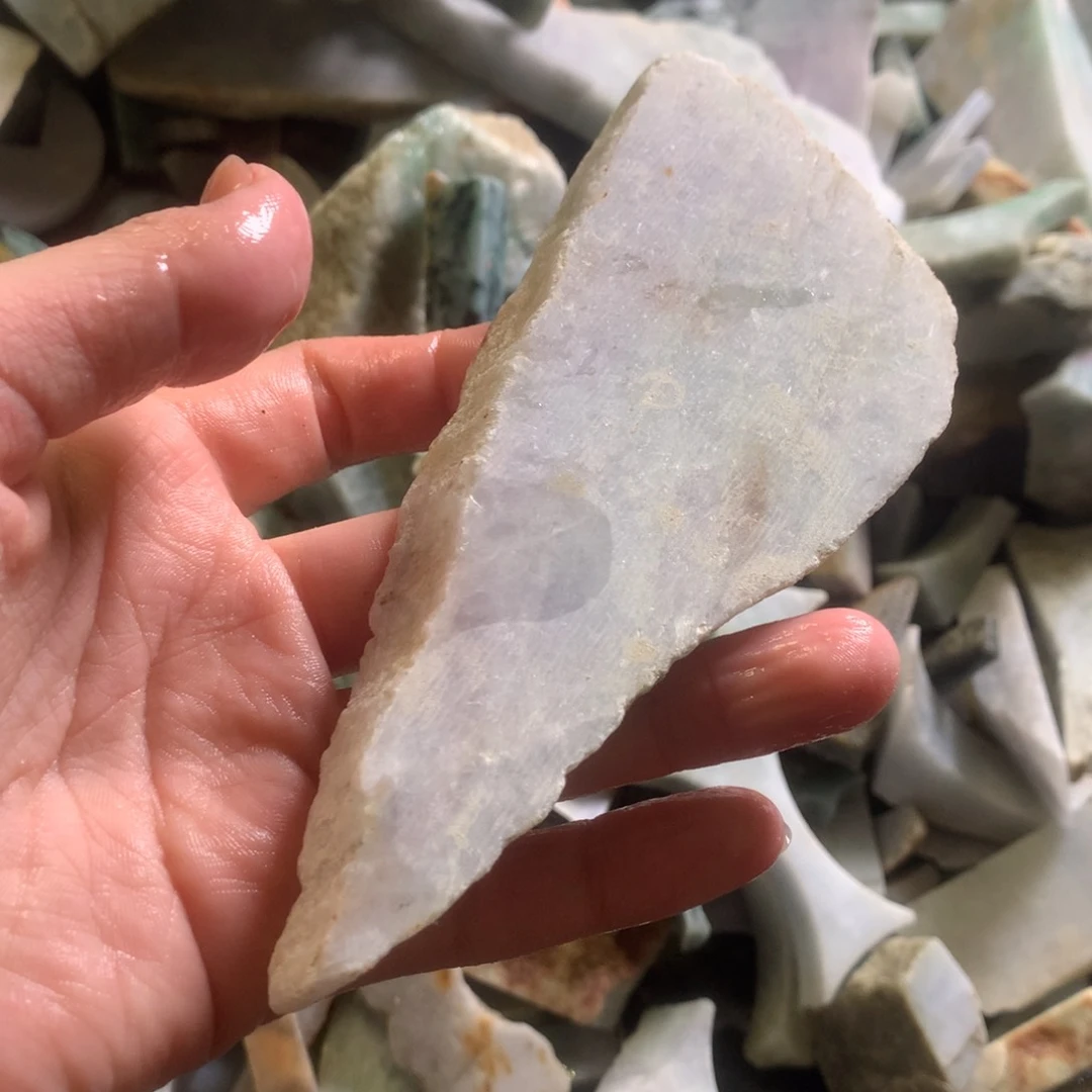 翡翠颈饰未镶嵌缅甸翡翠