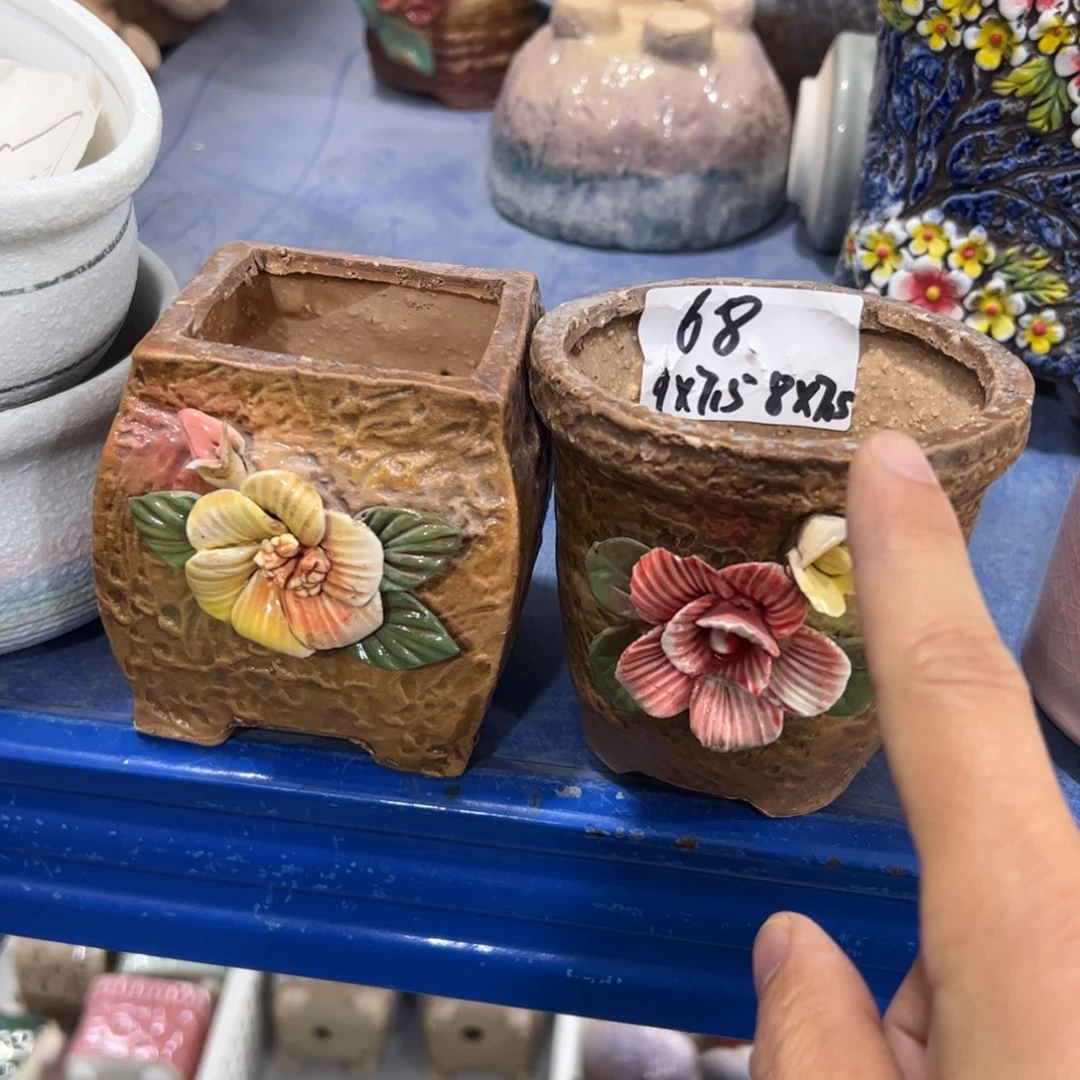 陶瓷陶瓷多肉花盆@@68