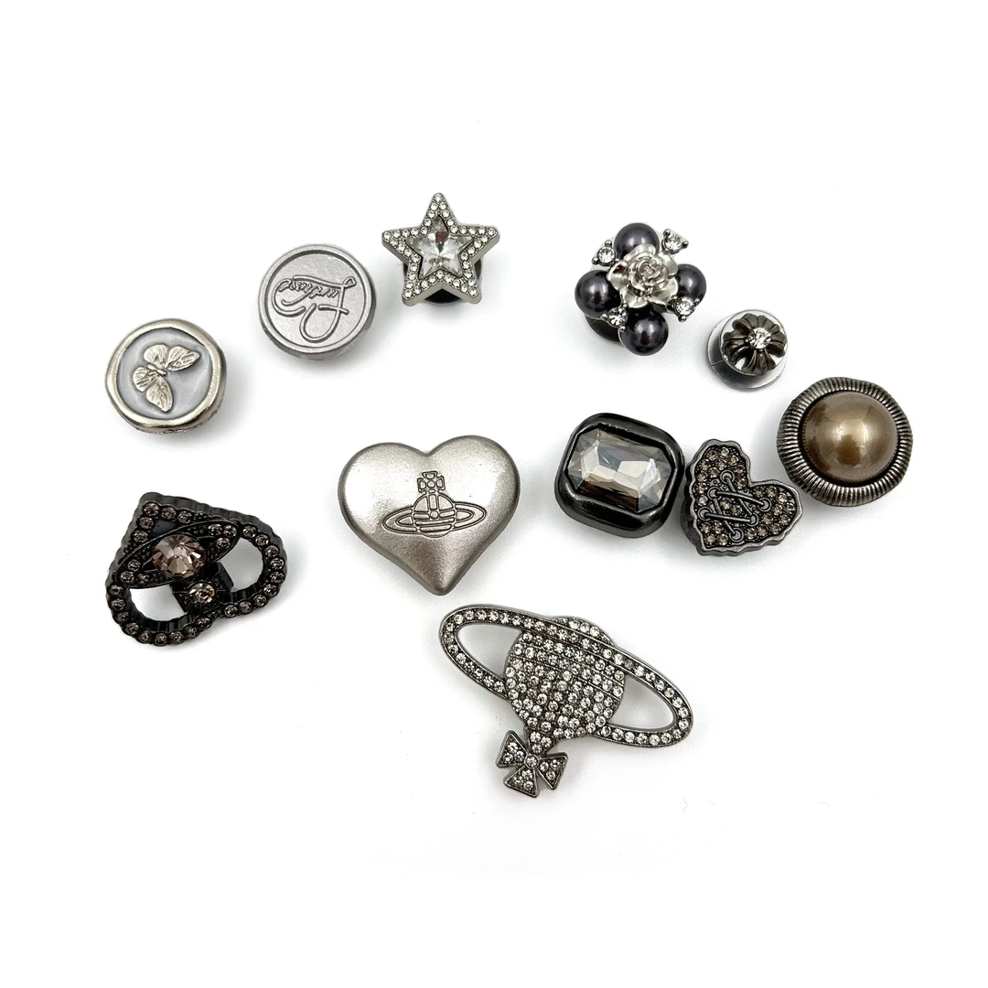 【娟儿姐】时尚鞋花配饰鞋装饰百搭鞋扣精美手工diy.失落土星爆款