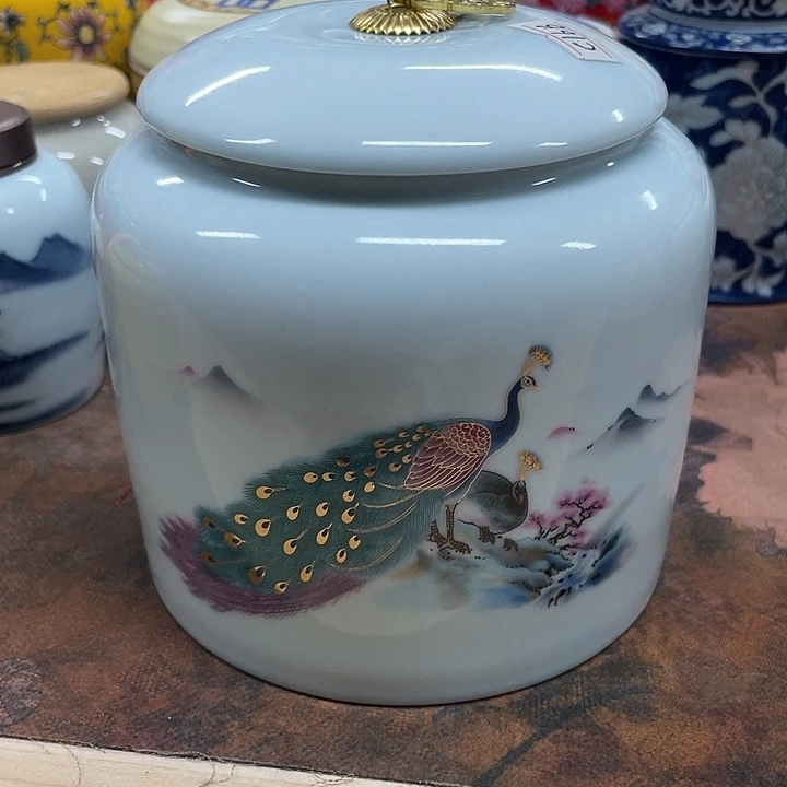 陶瓷罐茶叶罐储物罐密封罐