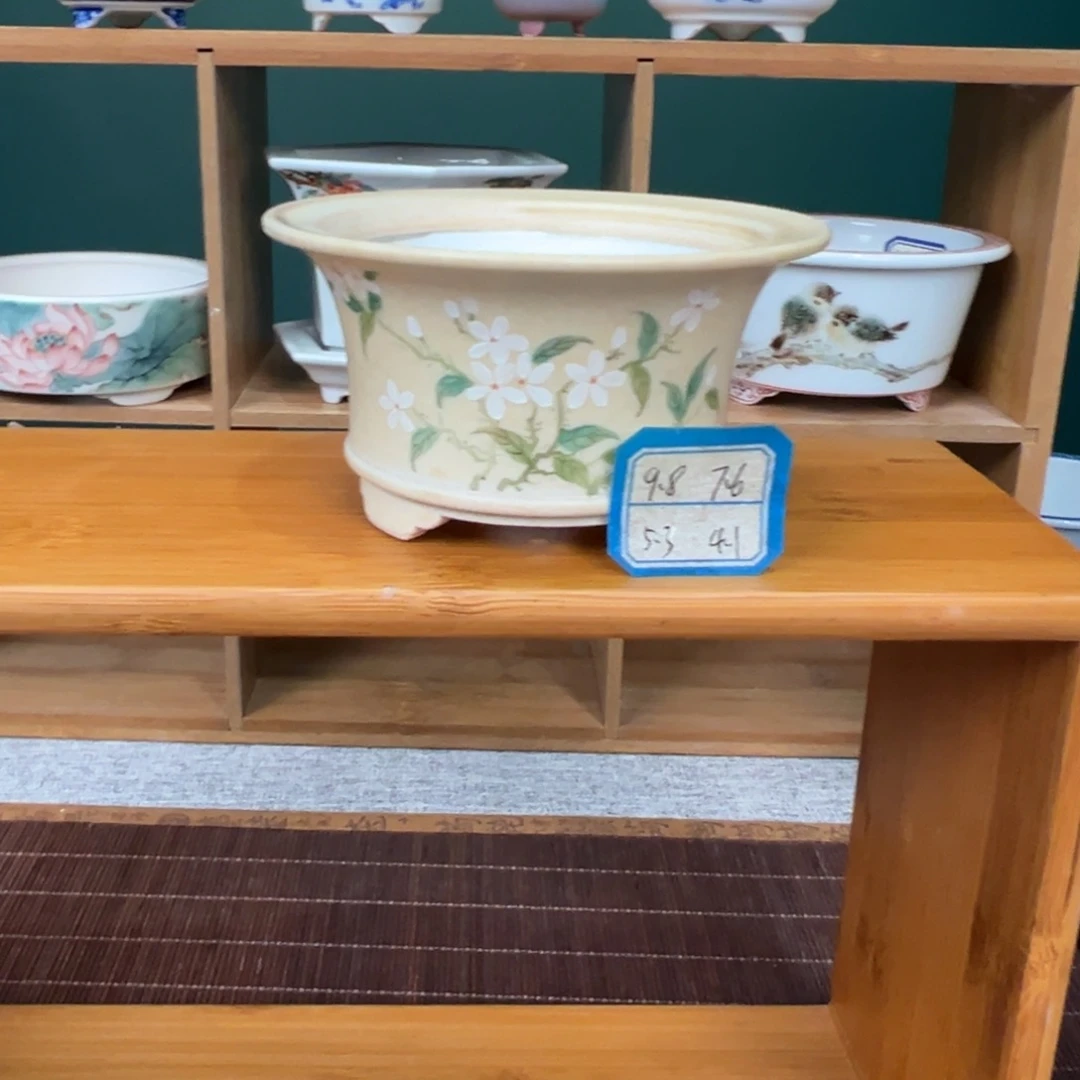 手工手绘小品系列小号盆