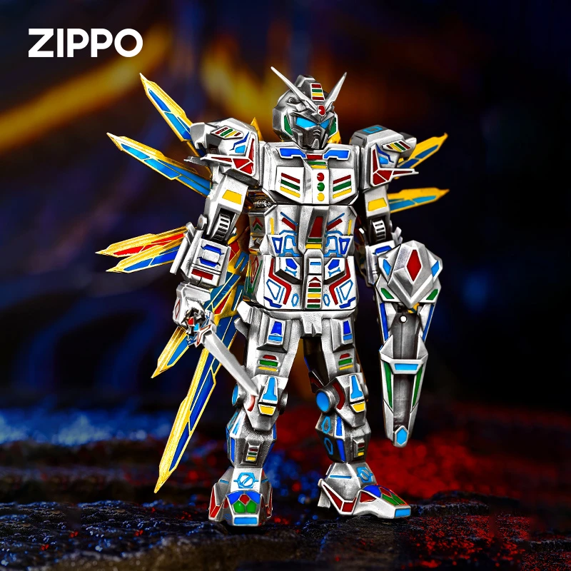 ZIPPO/之宝【飞翼机甲】自由高达模型拼装机甲玩具送男友礼物DYJ1