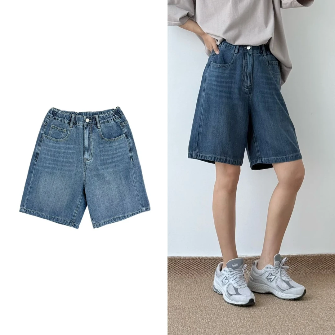 【主播推荐】女士夏季刚需牛仔短裤81358（2）