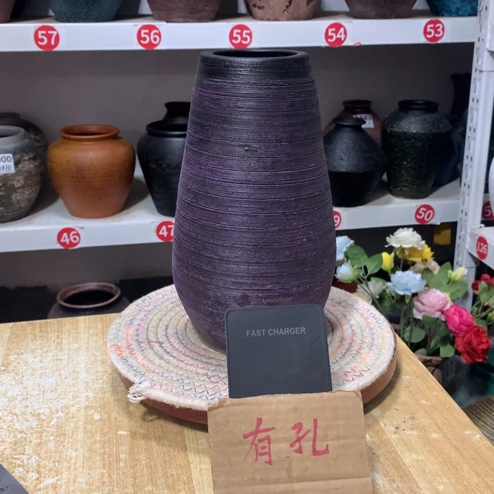【闪购商品】瑕疵窑裂有孔高23口8
